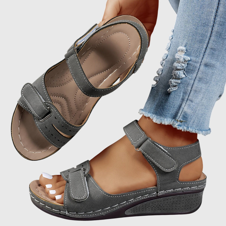 Crystal | Comfortable Flat Sandals