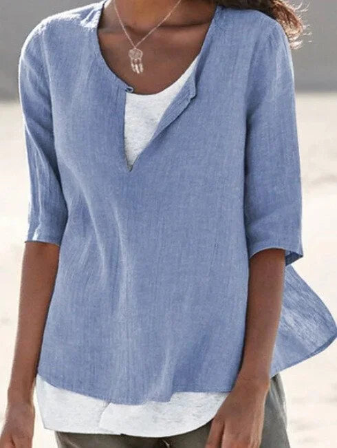 Aria | Women’s Layered Casual Blouse
