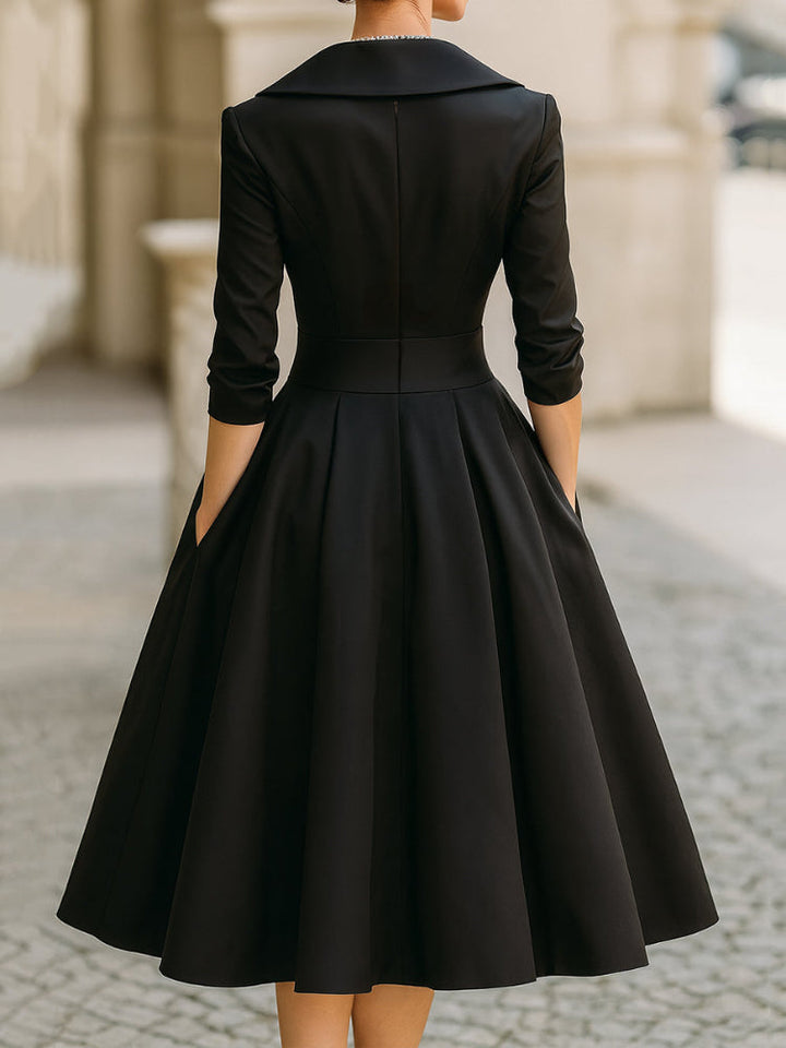 Autumn | Elegant Midi Dress