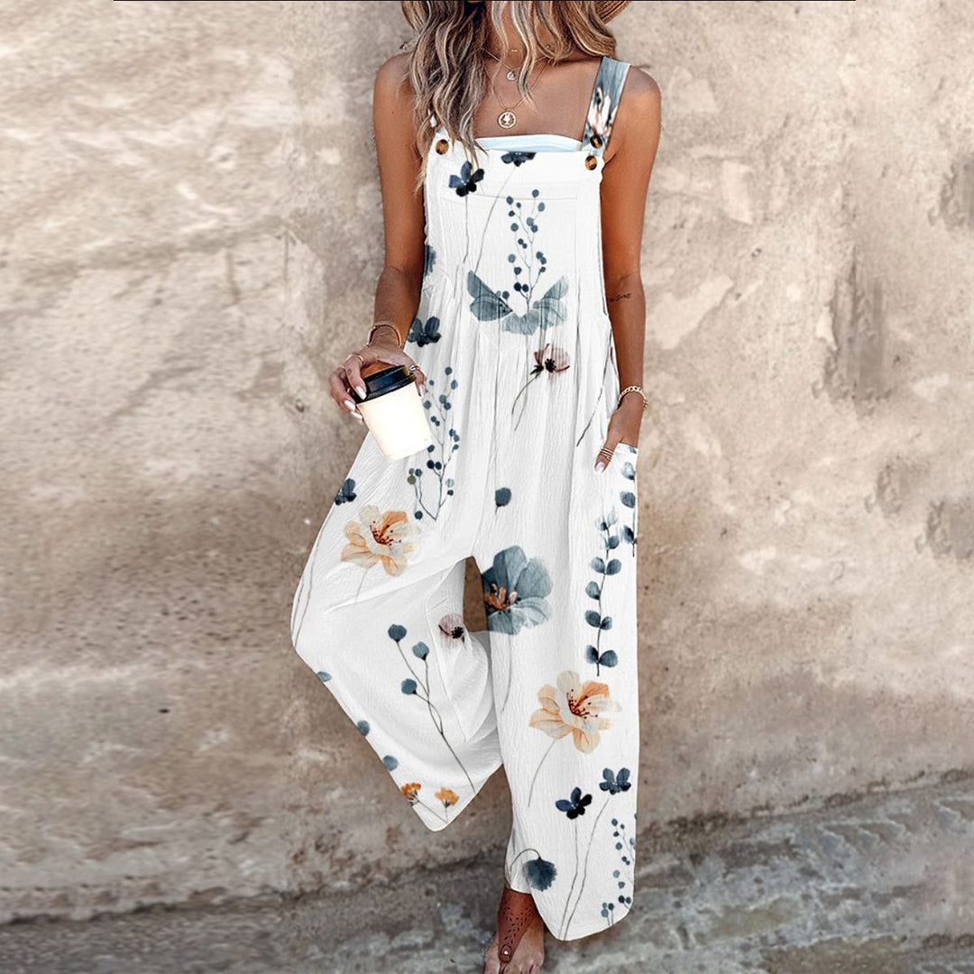 Dana | Graphic Floral Maxi Dress