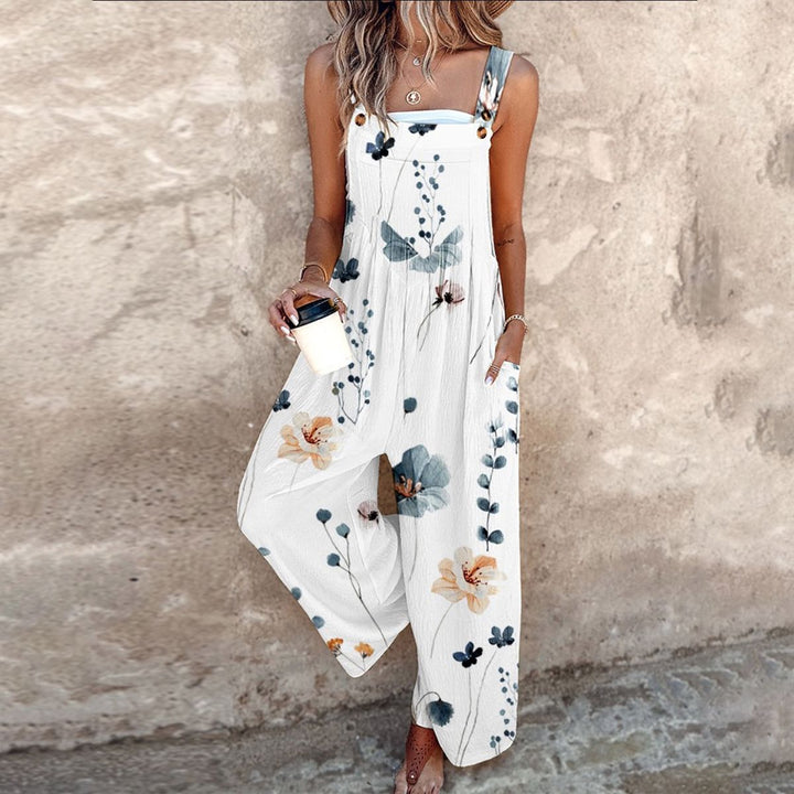 Dana | Graphic Floral Maxi Dress