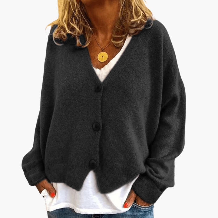 Jennifer | Women's Knitted Button Cardigan