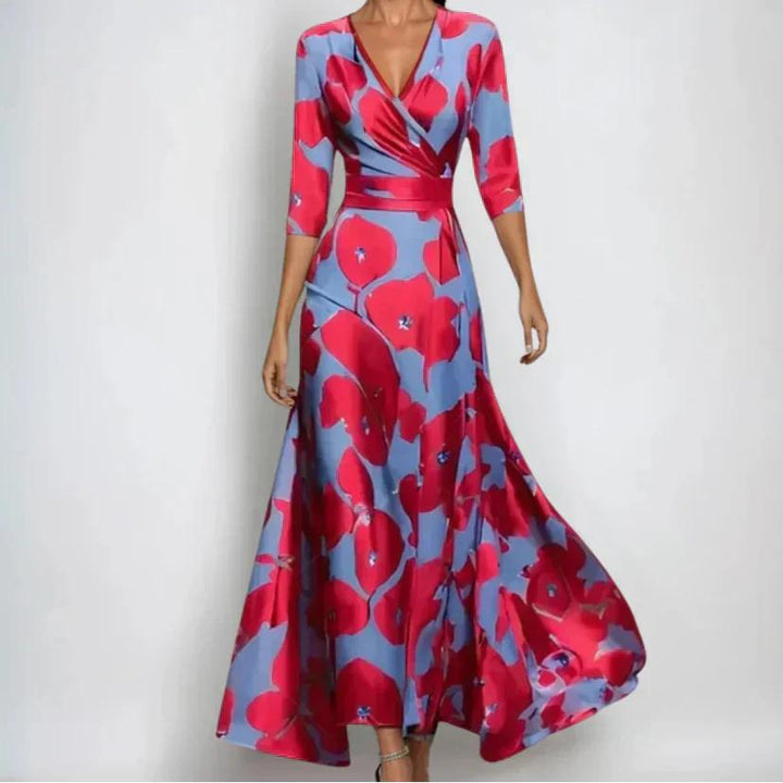 Rachel | Women's Elegant Dress with Flattering Wrap Design