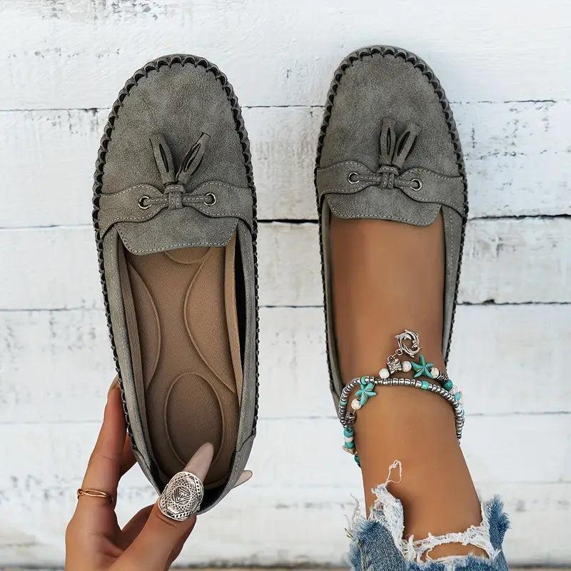 Reagan | Classic Bow Loafers