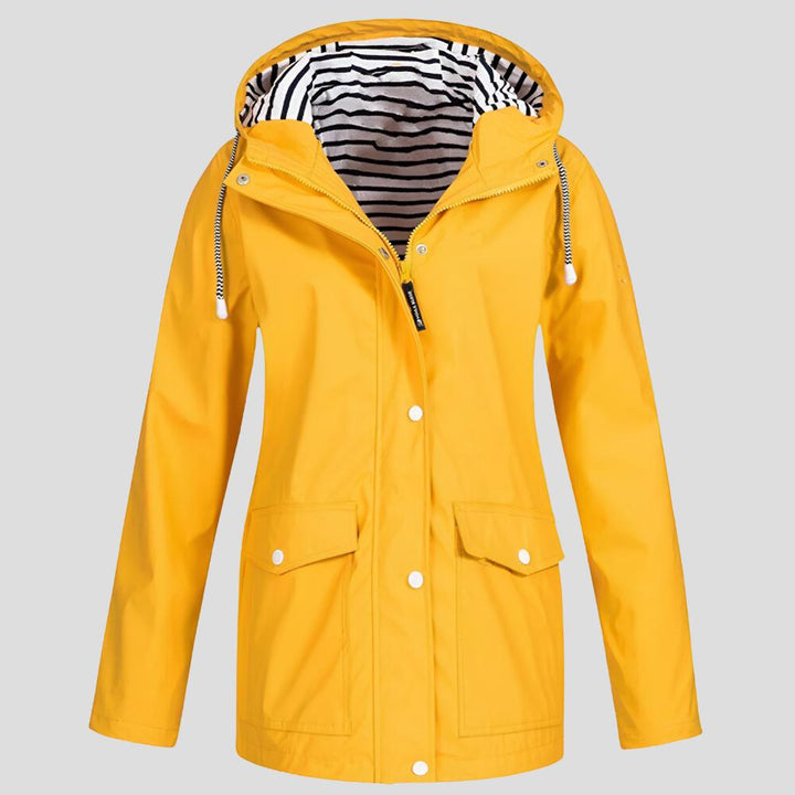 Olivia | Women’s Water and Wind Resistant Hooded Jacket