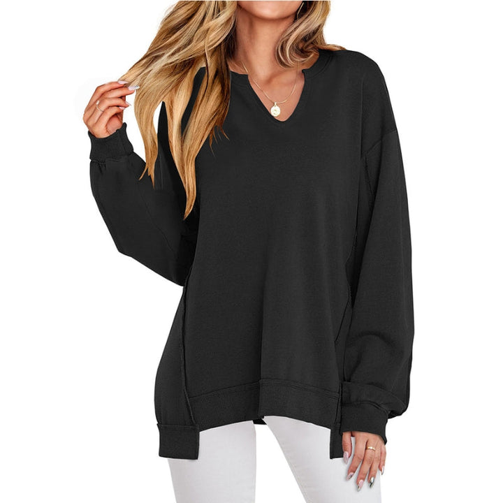 Casvyn | V-Neck Sweatshirt