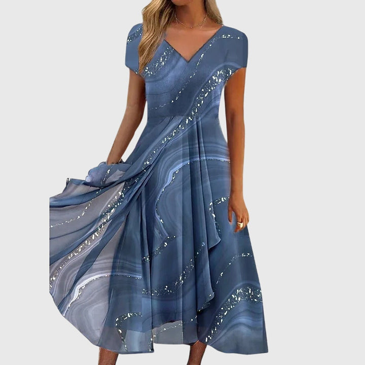 Aubrielle | Flowing Casual Midi Dress