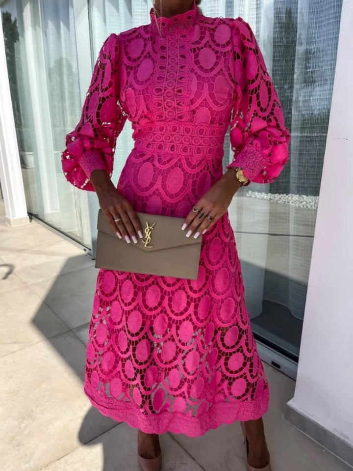 Adeline | Women’s Lace Midi Dress