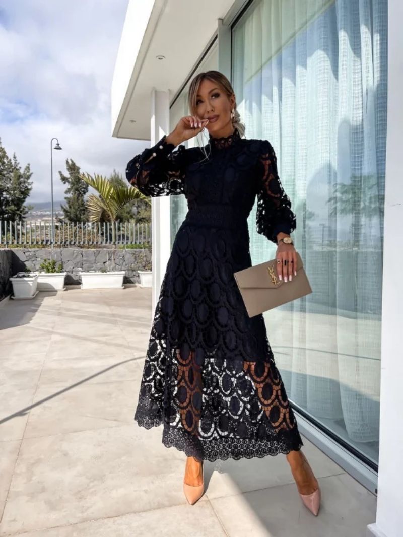 Adeline | Women’s Lace Midi Dress