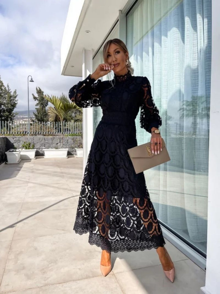 Adeline | Women’s Lace Midi Dress