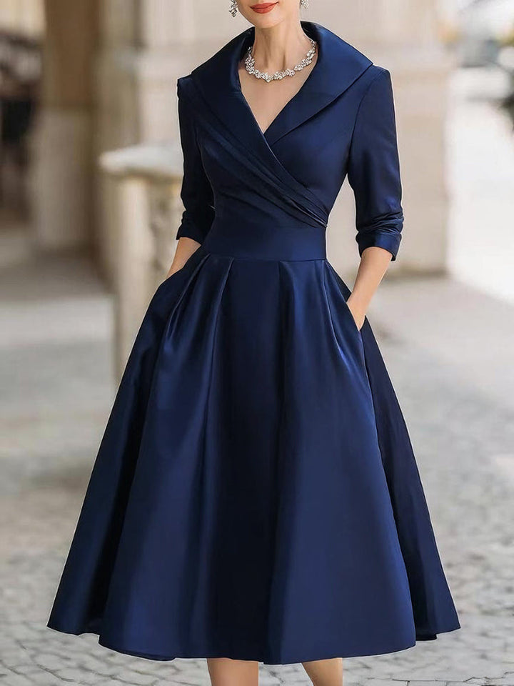 Autumn | Elegant Midi Dress