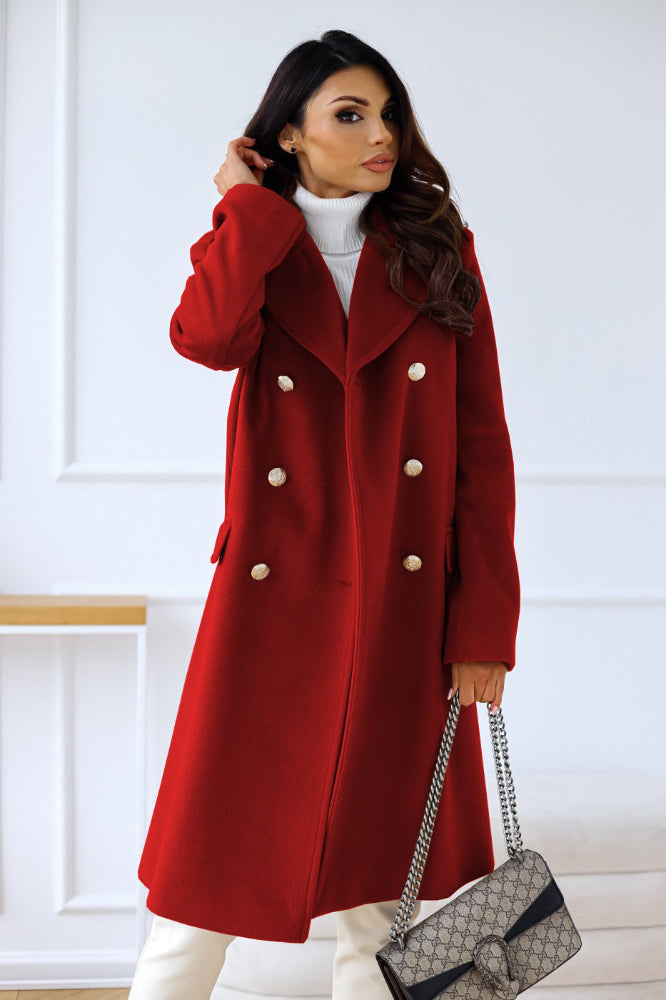 Kelsey | Double-Breasted Coat for Women