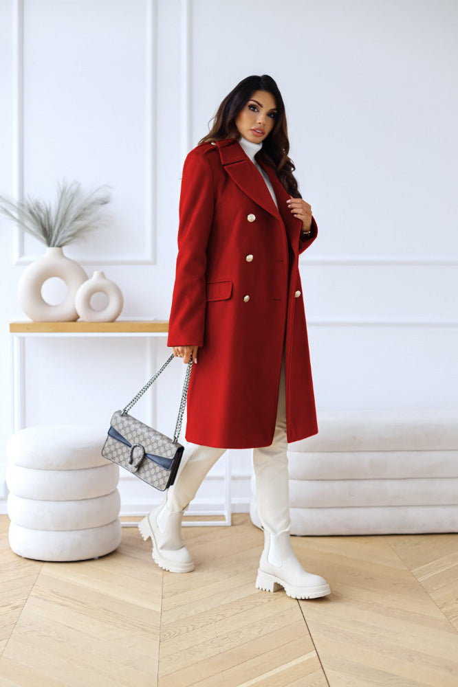 Kelsey | Double-Breasted Coat for Women
