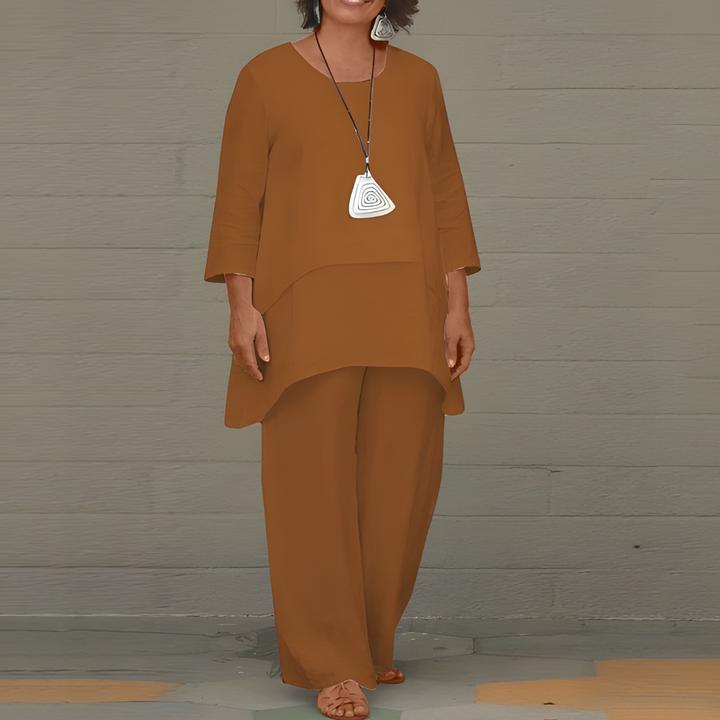 Emilia | Stylish 2-Piece Linen Set for Women