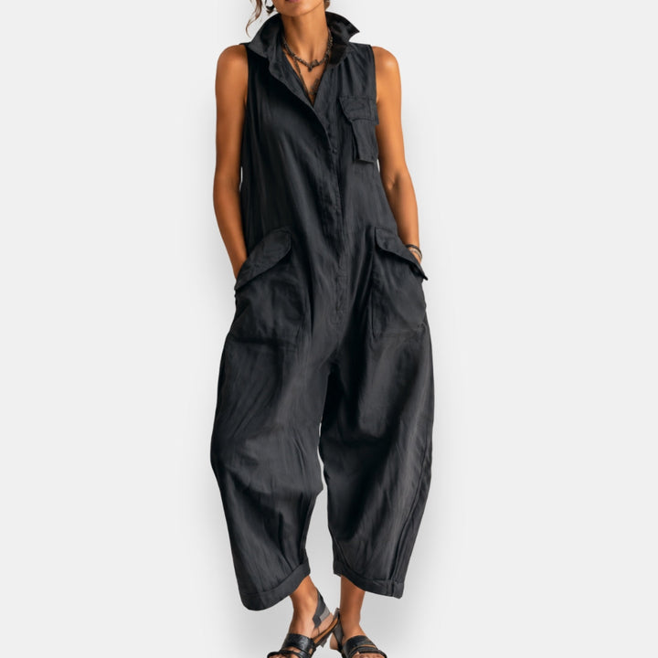 Zora | Oversized Utility Jumpsuit