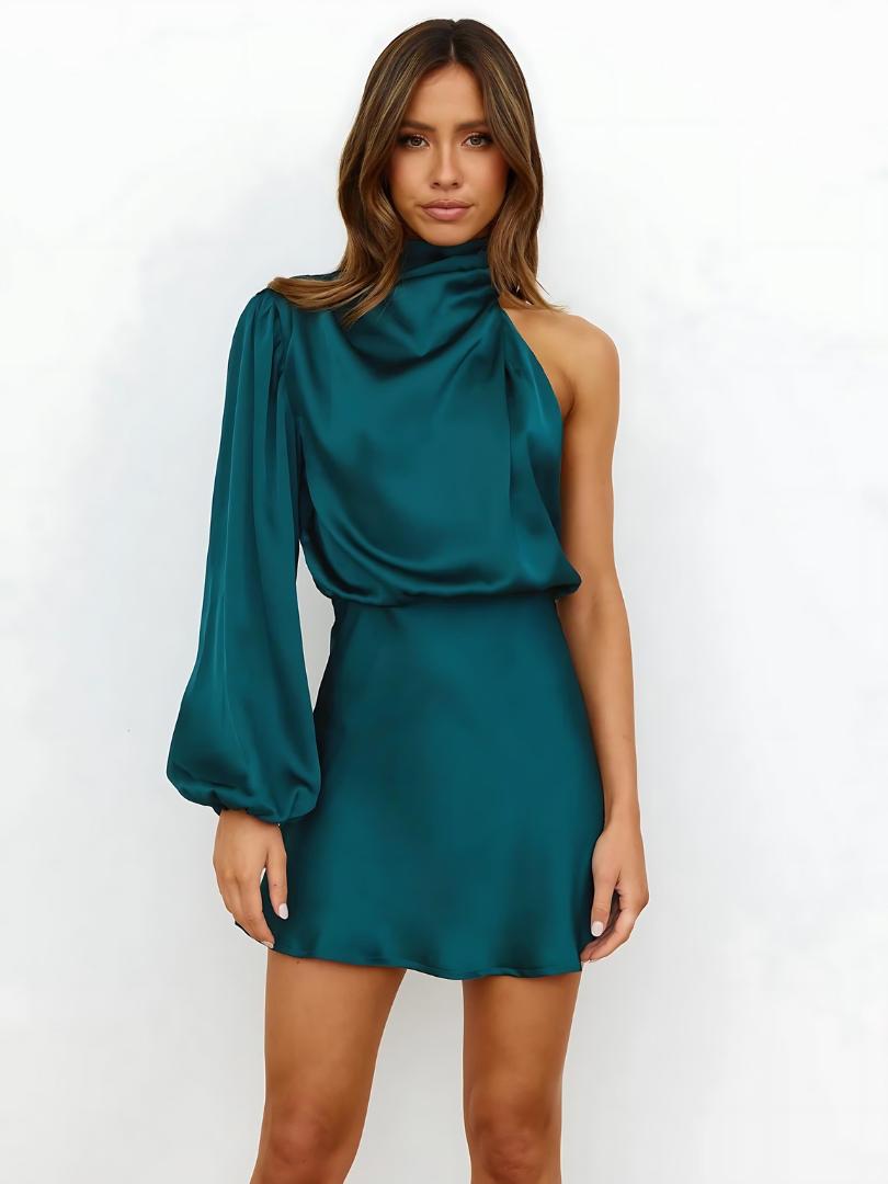 Keira | Elegant Satin Evening Dress