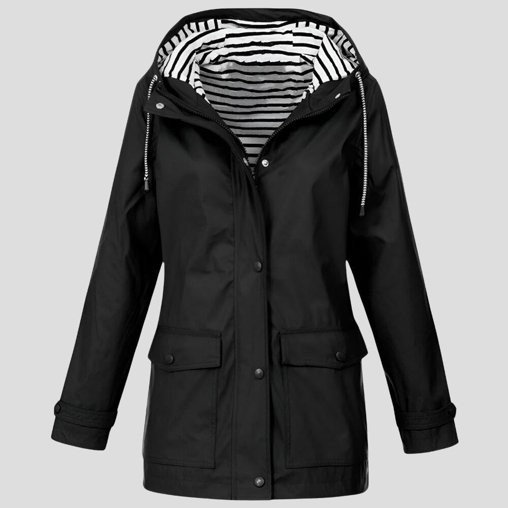 Olivia | Women’s Water and Wind Resistant Hooded Jacket