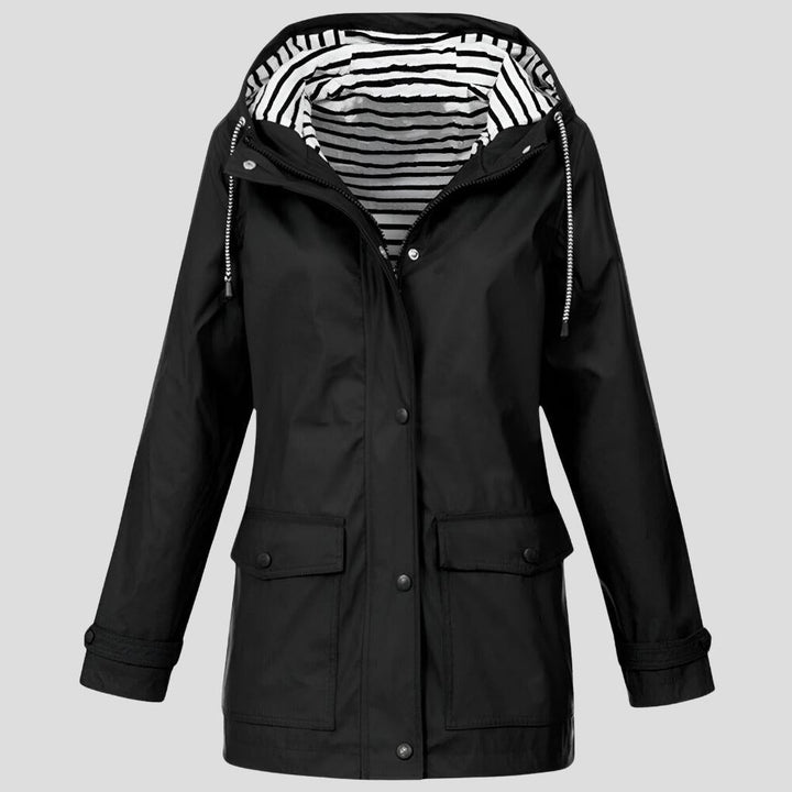 Olivia | Women’s Water and Wind Resistant Hooded Jacket