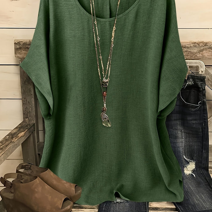 Odette | Relaxed Short Sleeve Top
