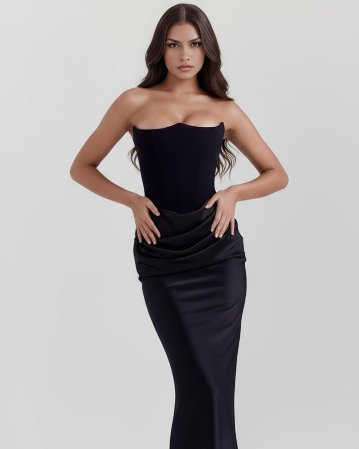 Kelsey | Women’s Strapless Bodycon Maxi Dress