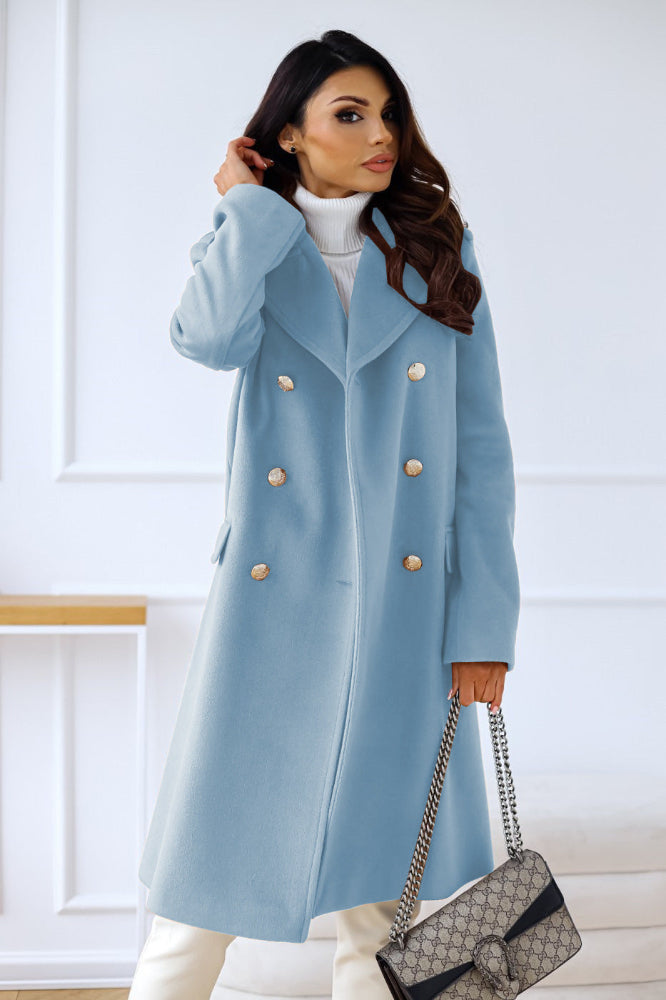 Kelsey | Double-Breasted Coat for Women