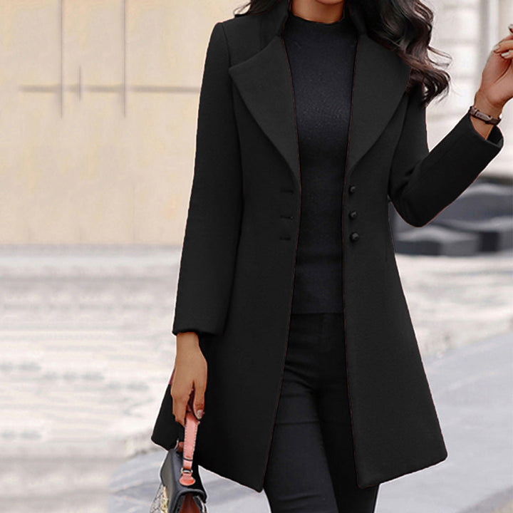 Chloe - Classic Fitted Winter Coat for Women