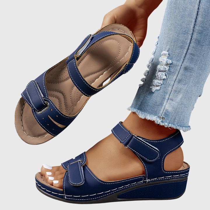 Crystal | Comfortable Flat Sandals