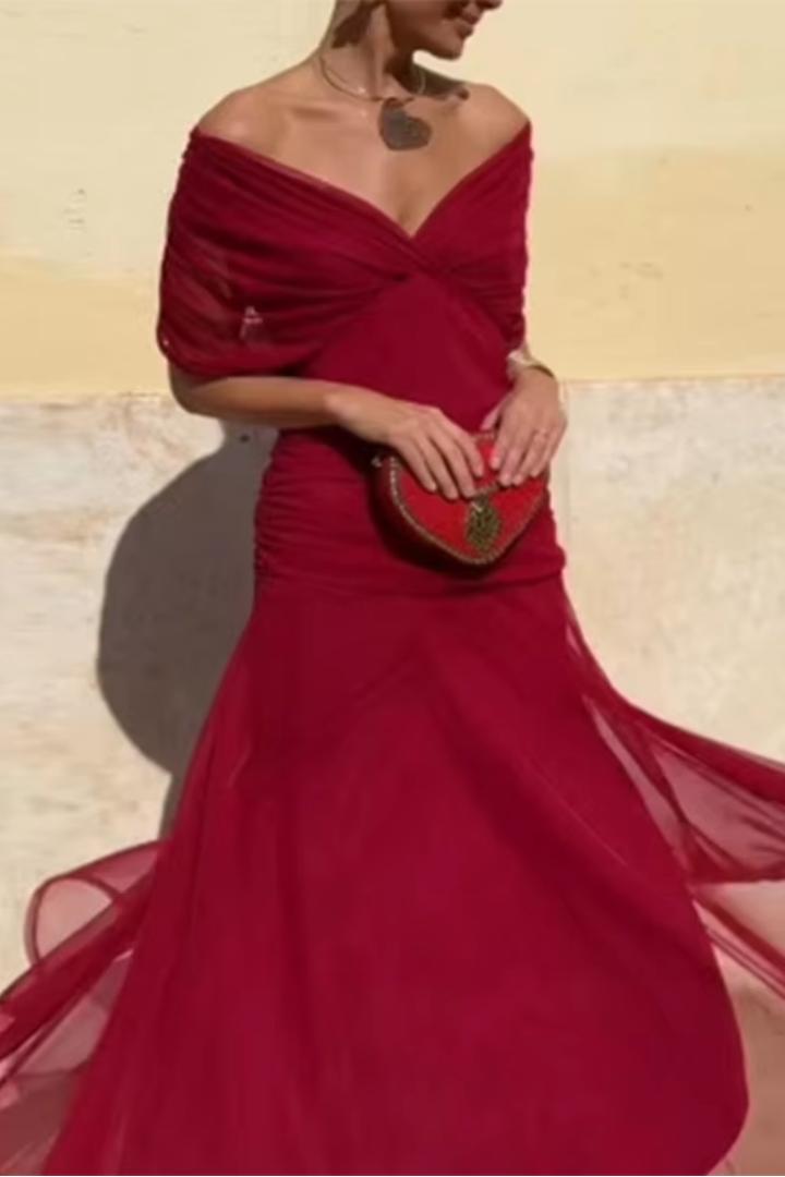 Lorenza | Elegant Maxi Wedding Guest Dress