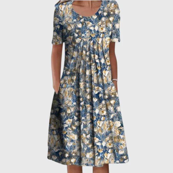 Acy | Elegant Dress Covering the Stomach