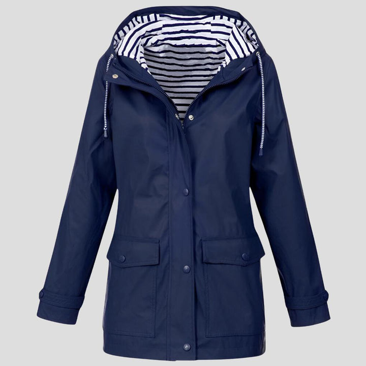 Olivia | Women’s Water and Wind Resistant Hooded Jacket