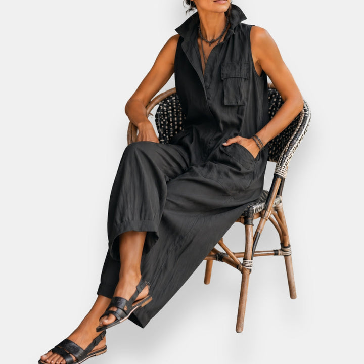 Zora | Oversized Utility Jumpsuit