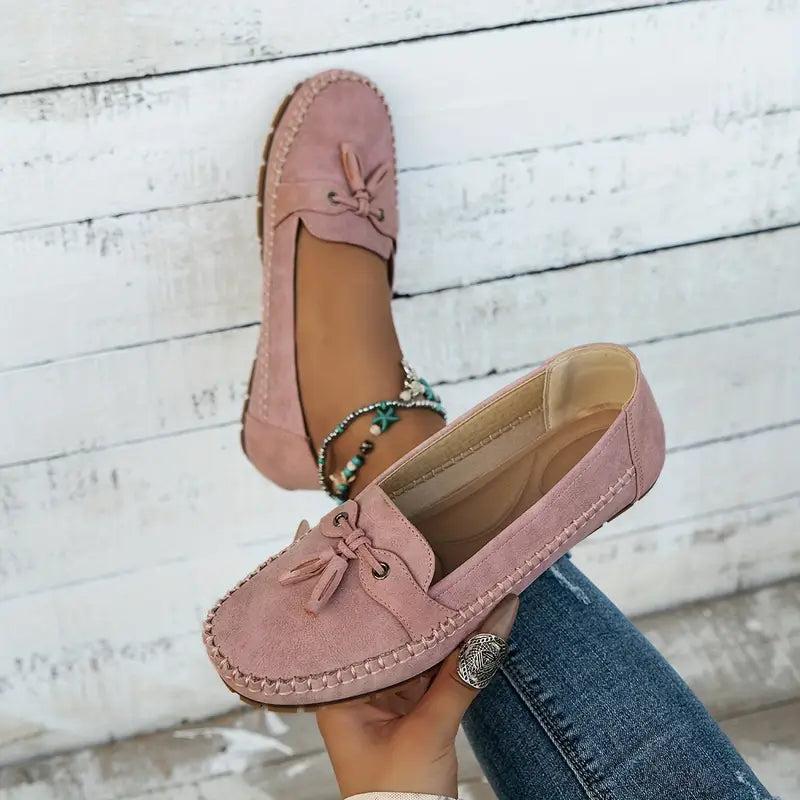 Reagan | Classic Bow Loafers