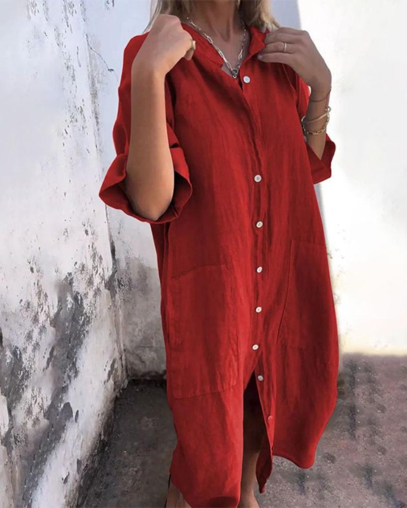 Madelyn | Boho Shirt Dress