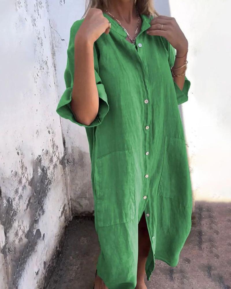 Madelyn | Boho Shirt Dress