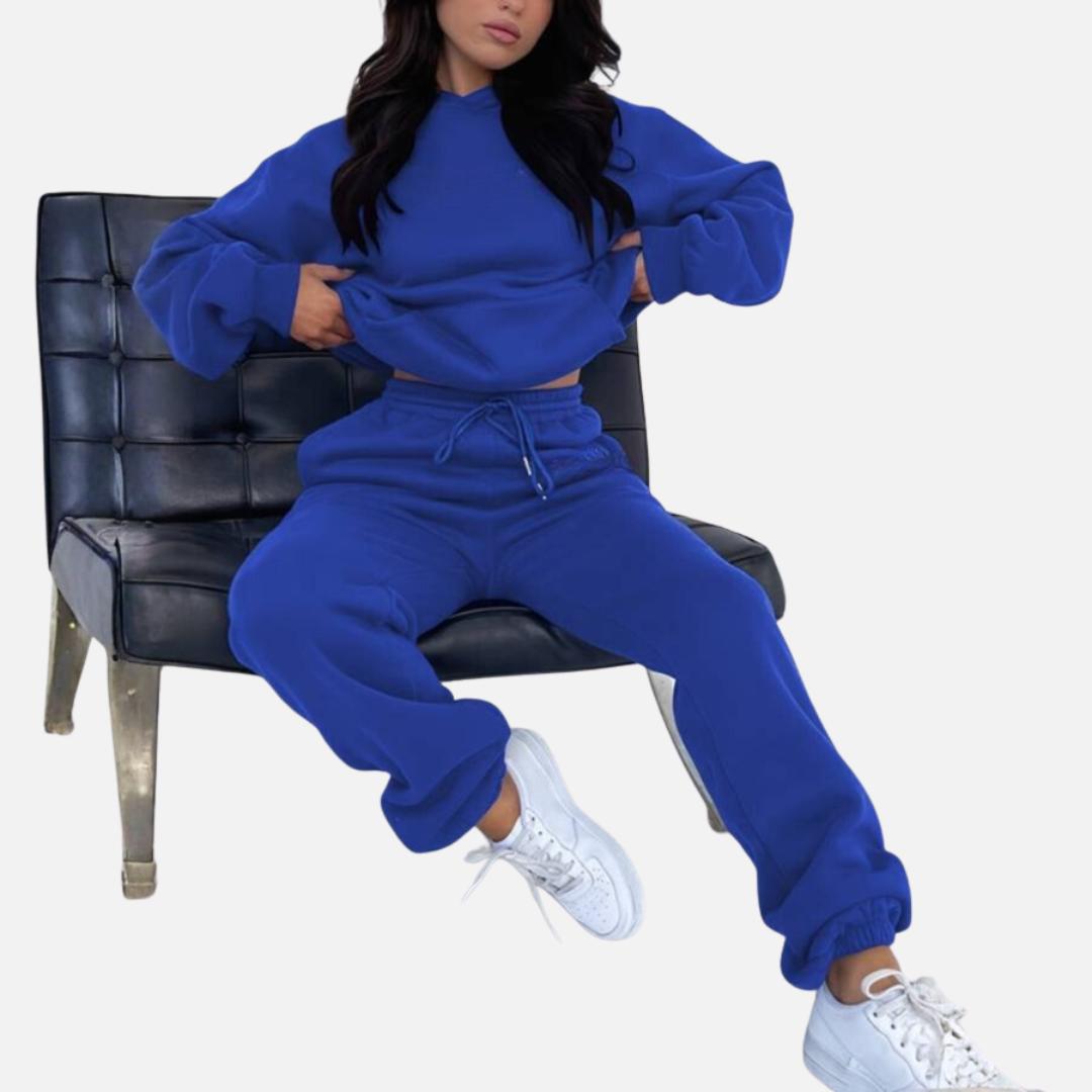 Destiny | Women’s Casual Hoodie Jogger Set – Cozy Two-Piece Tracksuit