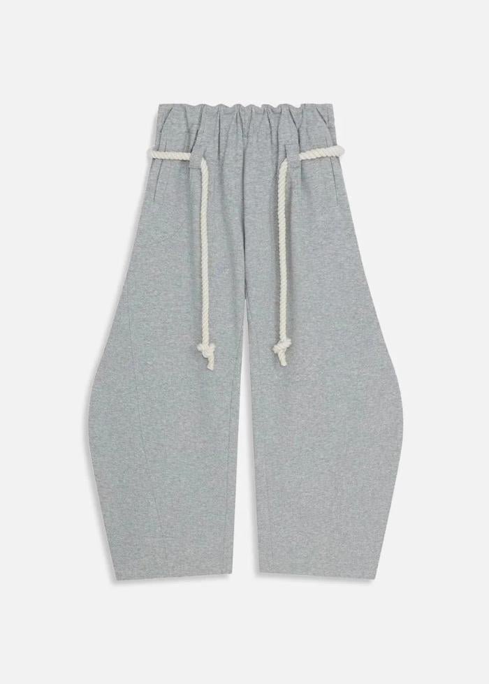 Micah | Women’s Barrel Baggy Leg Sweatpants with Elastic Loop Waist
