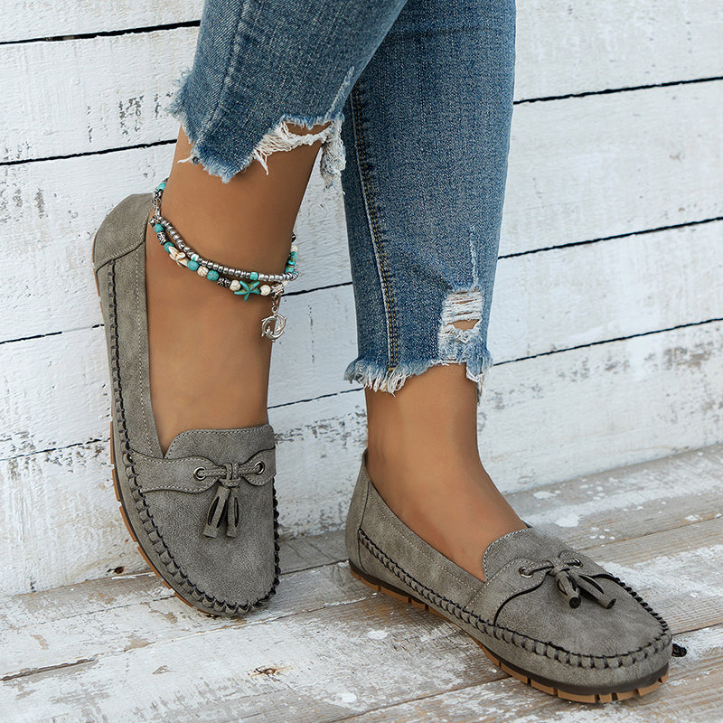 Reagan | Classic Bow Loafers