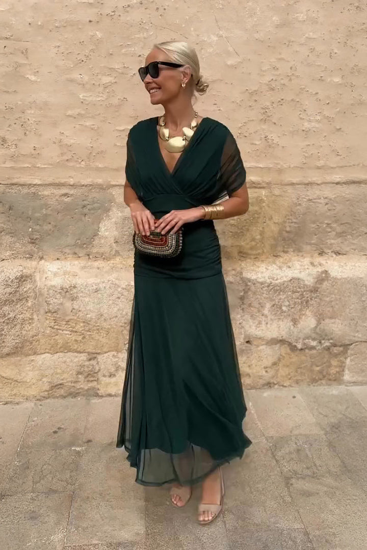 Lorenza | Elegant Maxi Wedding Guest Dress