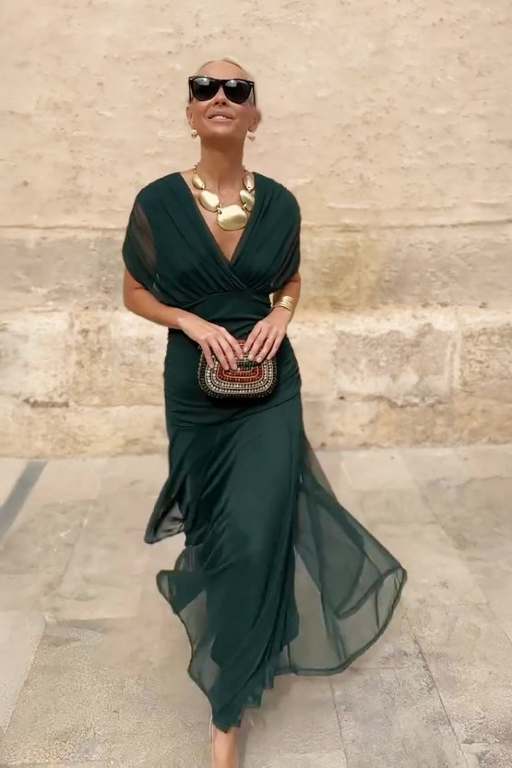Lorenza | Elegant Maxi Wedding Guest Dress