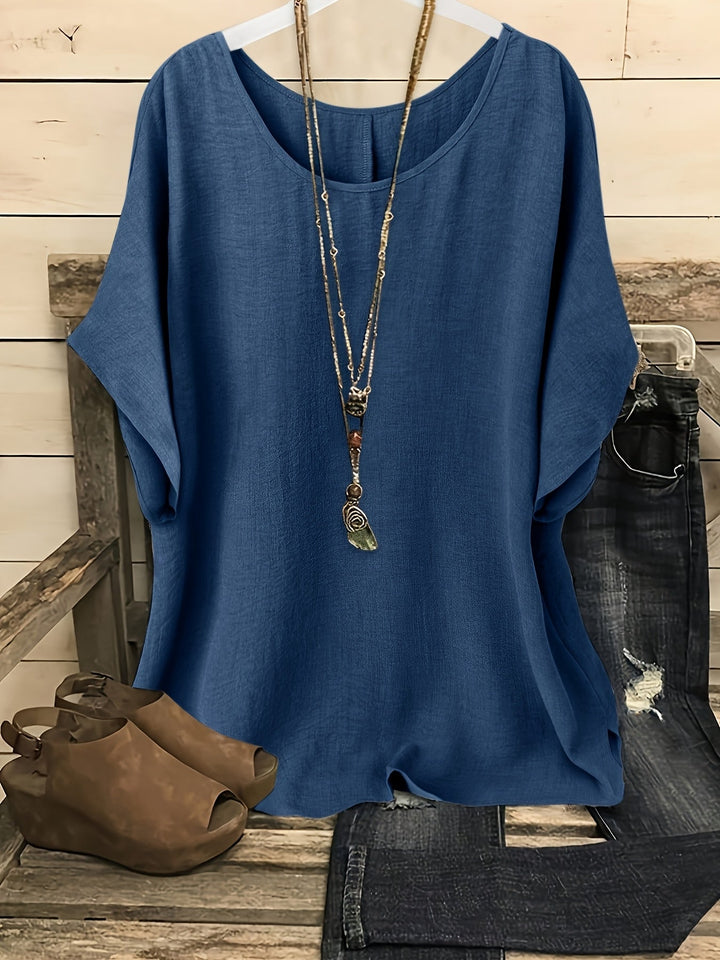 Odette | Relaxed Short Sleeve Top