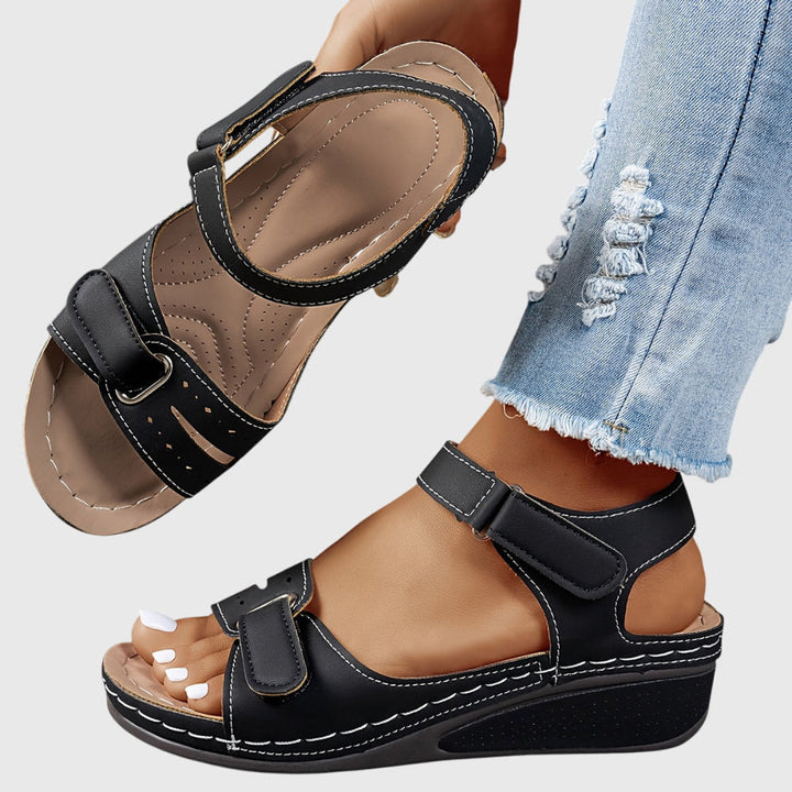Crystal | Comfortable Flat Sandals