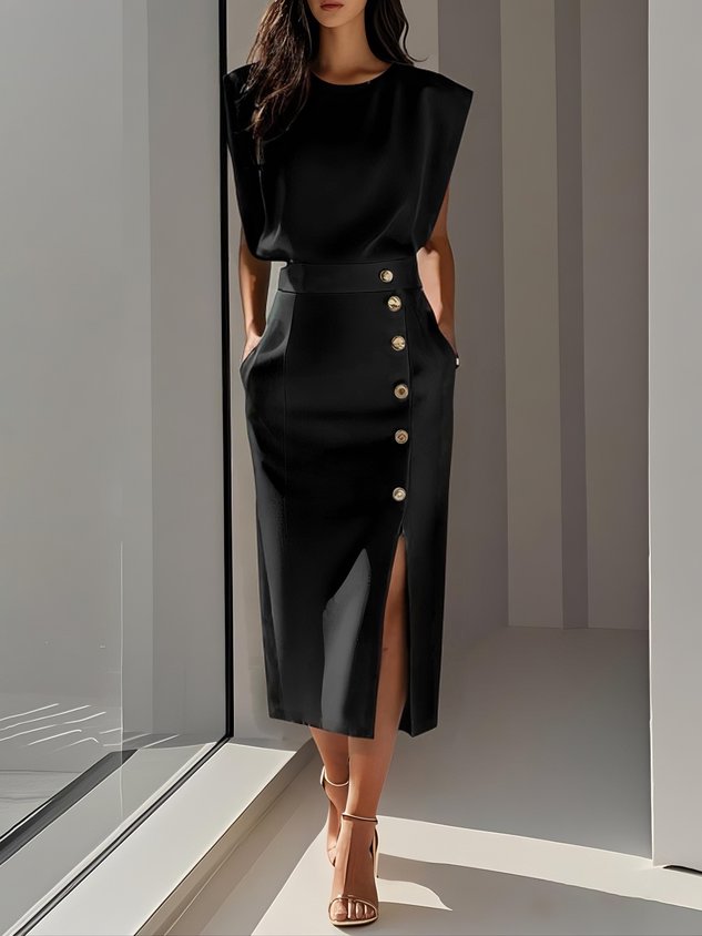 Penelope | Effortless Charm Midi Dress