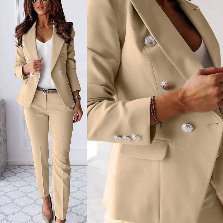 Lily | Double-Breasted Suit Set