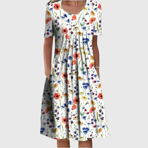 Acy | Elegant Dress Covering the Stomach