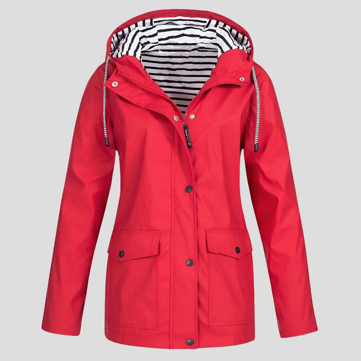 Olivia | Women’s Water and Wind Resistant Hooded Jacket