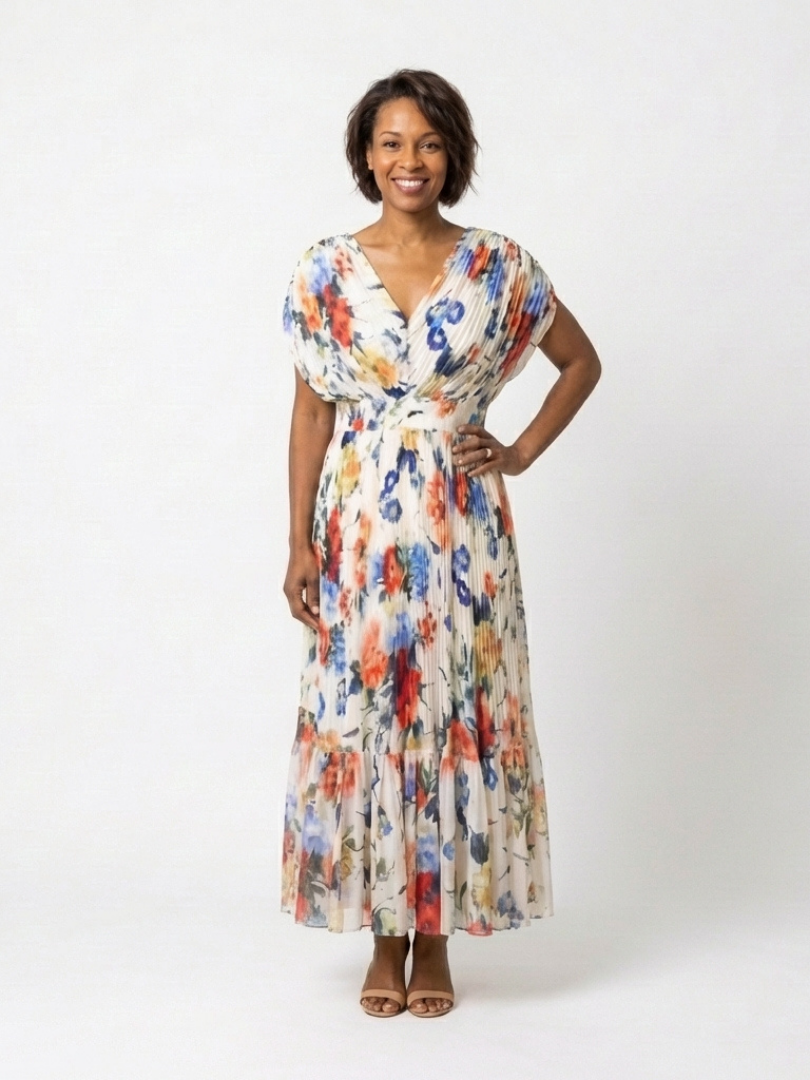 Savannah | Women's Floral Print Maxi Dress