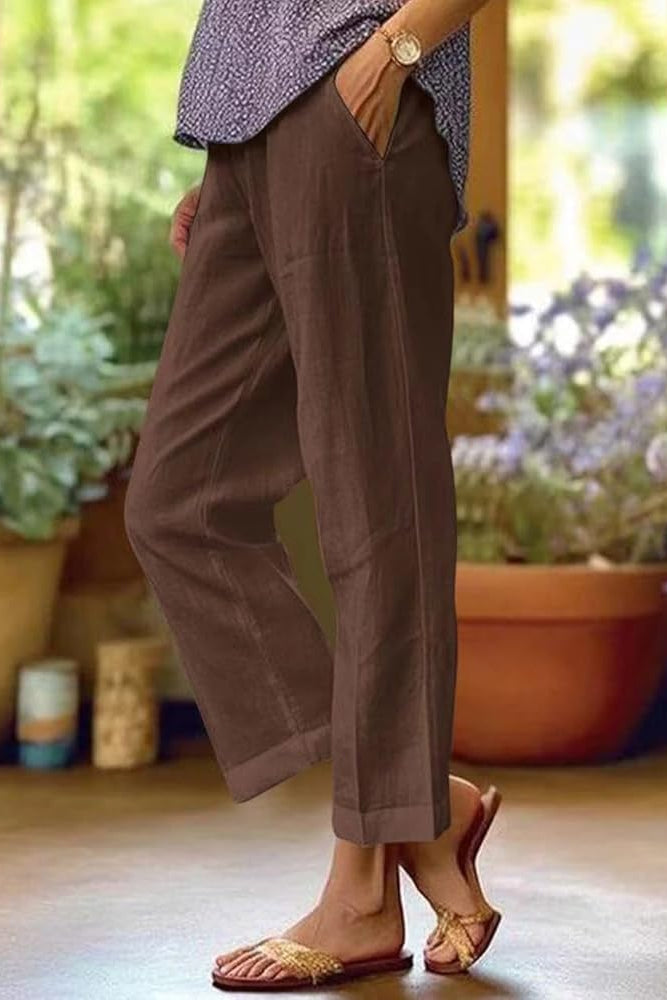Solara | Women’s Linen Summer Pants