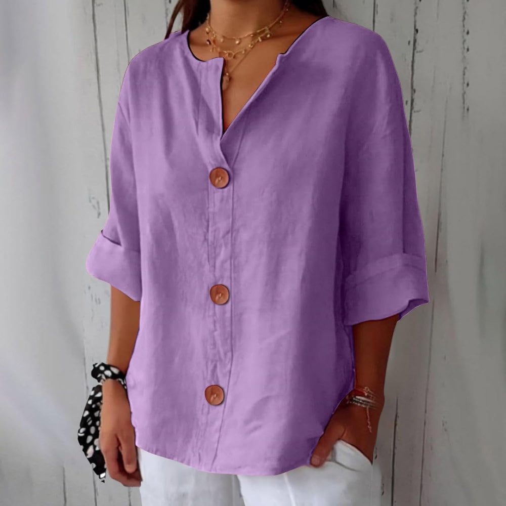 Trinity | Women's Summer Blouse with Loose Fit