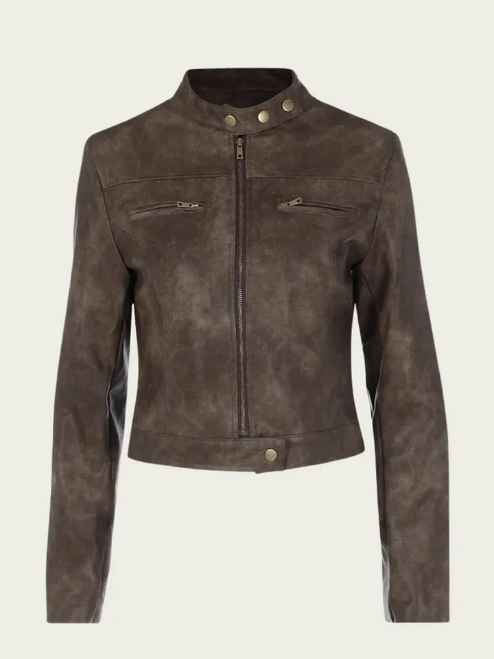 Amelia | Women's Vintage Biker Jacket