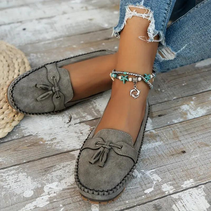 Reagan | Classic Bow Loafers